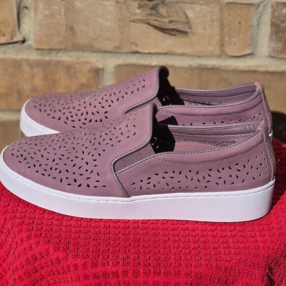 Vionics Size 8 Mauve Slip Ons - Picture 5 of 6